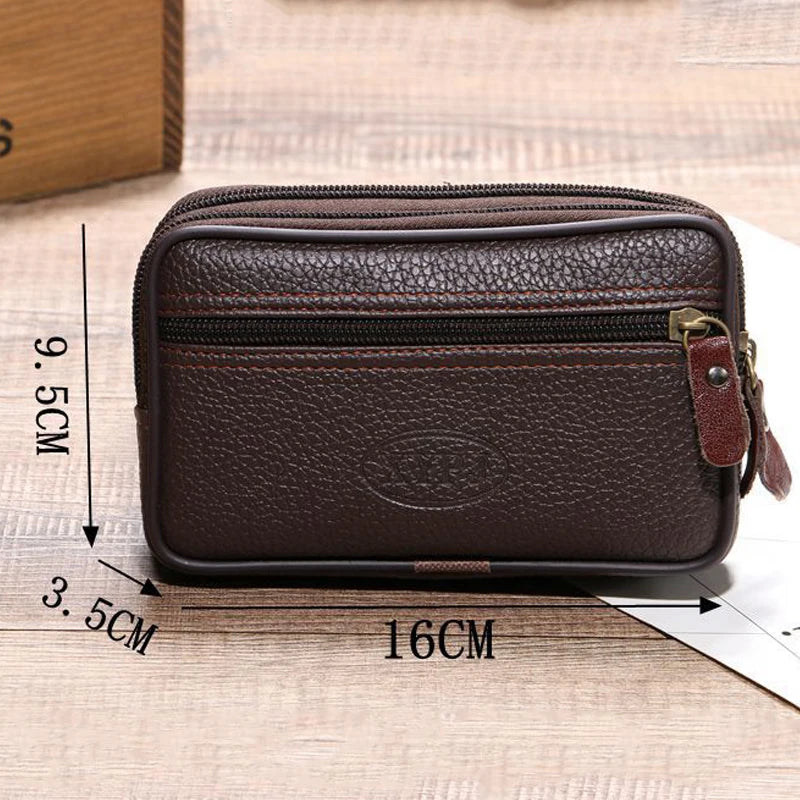 Necessaire Masculina de Couro