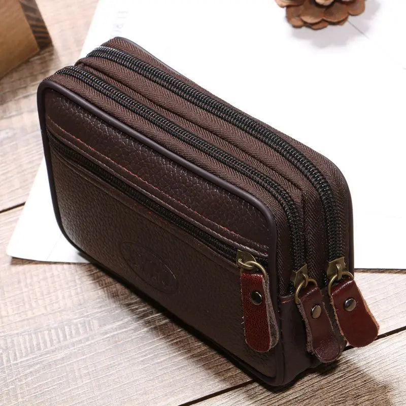 Necessaire Masculina de Couro