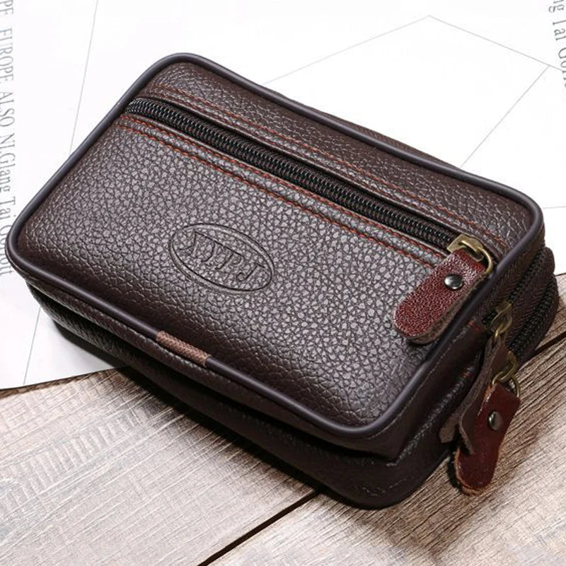 Necessaire Masculina de Couro