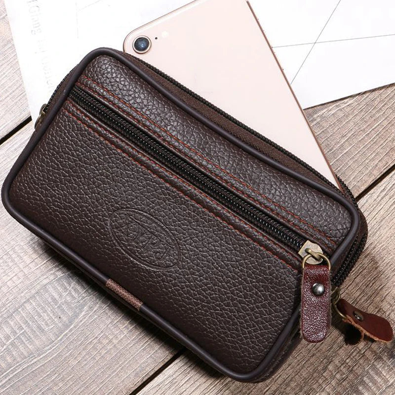 Necessaire Masculina de Couro