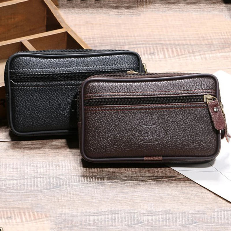 Necessaire Masculina de Couro